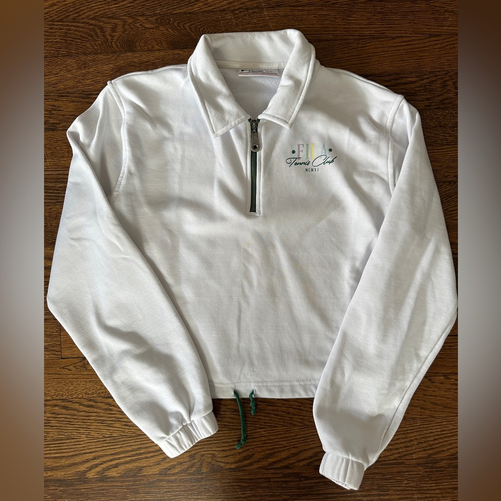 Fila cropped sweatshirt